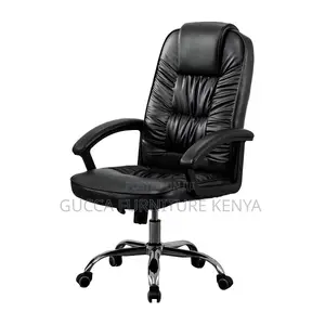 Executive Leather Front Desk Office Chair