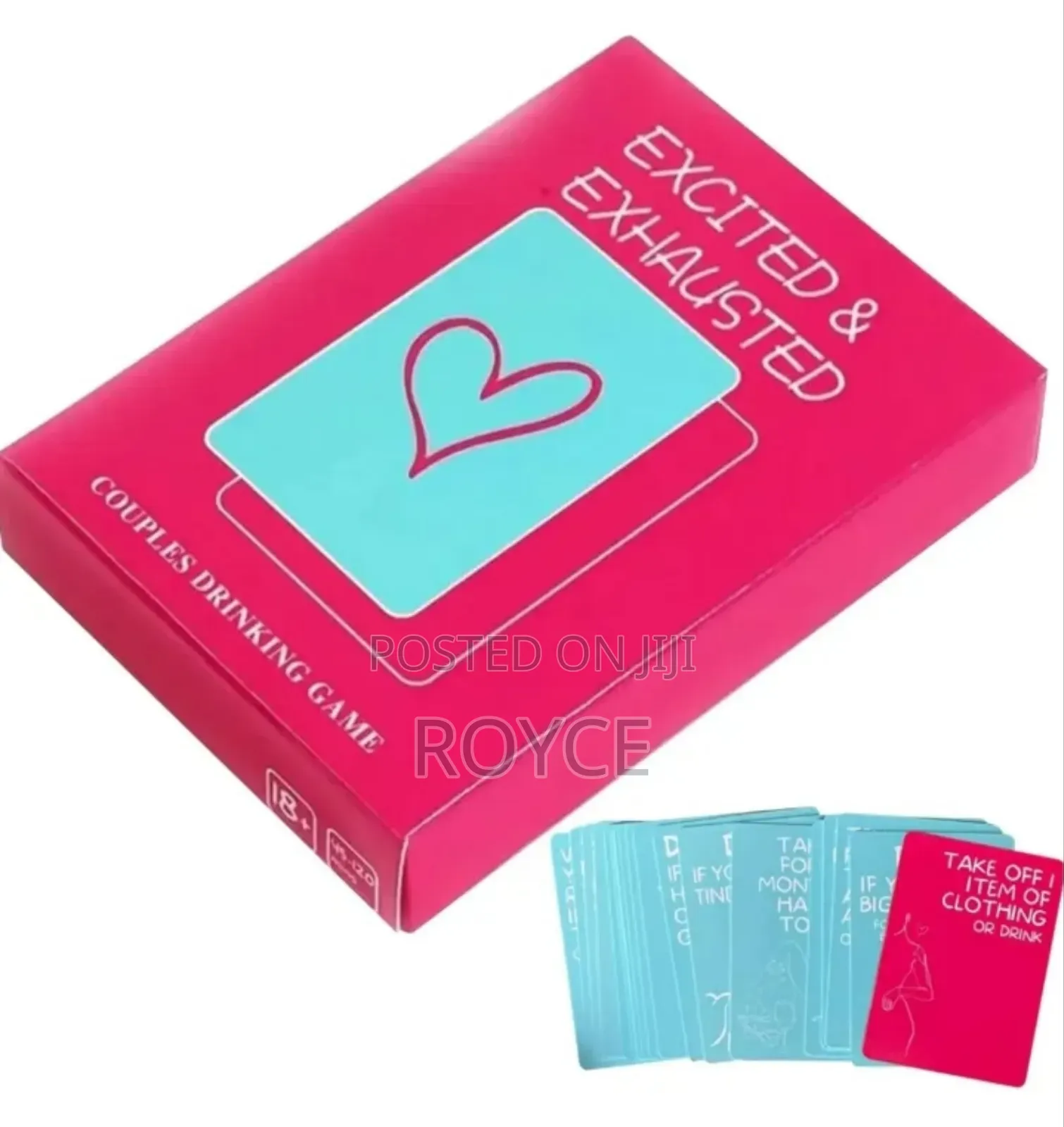 Excited Exhausted Card Game