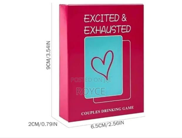 Excited Exhausted Card Game - thumbnail 6