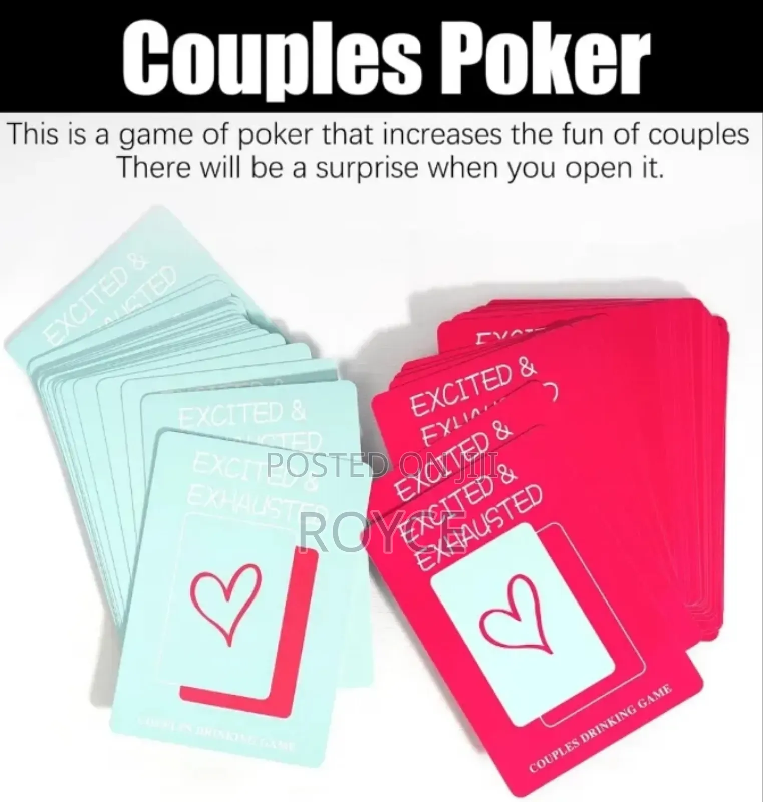 Excited Exhausted Card Game