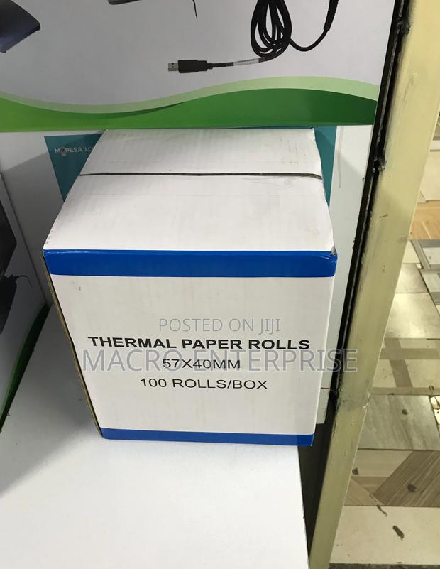 57mm by 40mm Thermal Roll – 100 Pieces Pos Receipt Paper Box