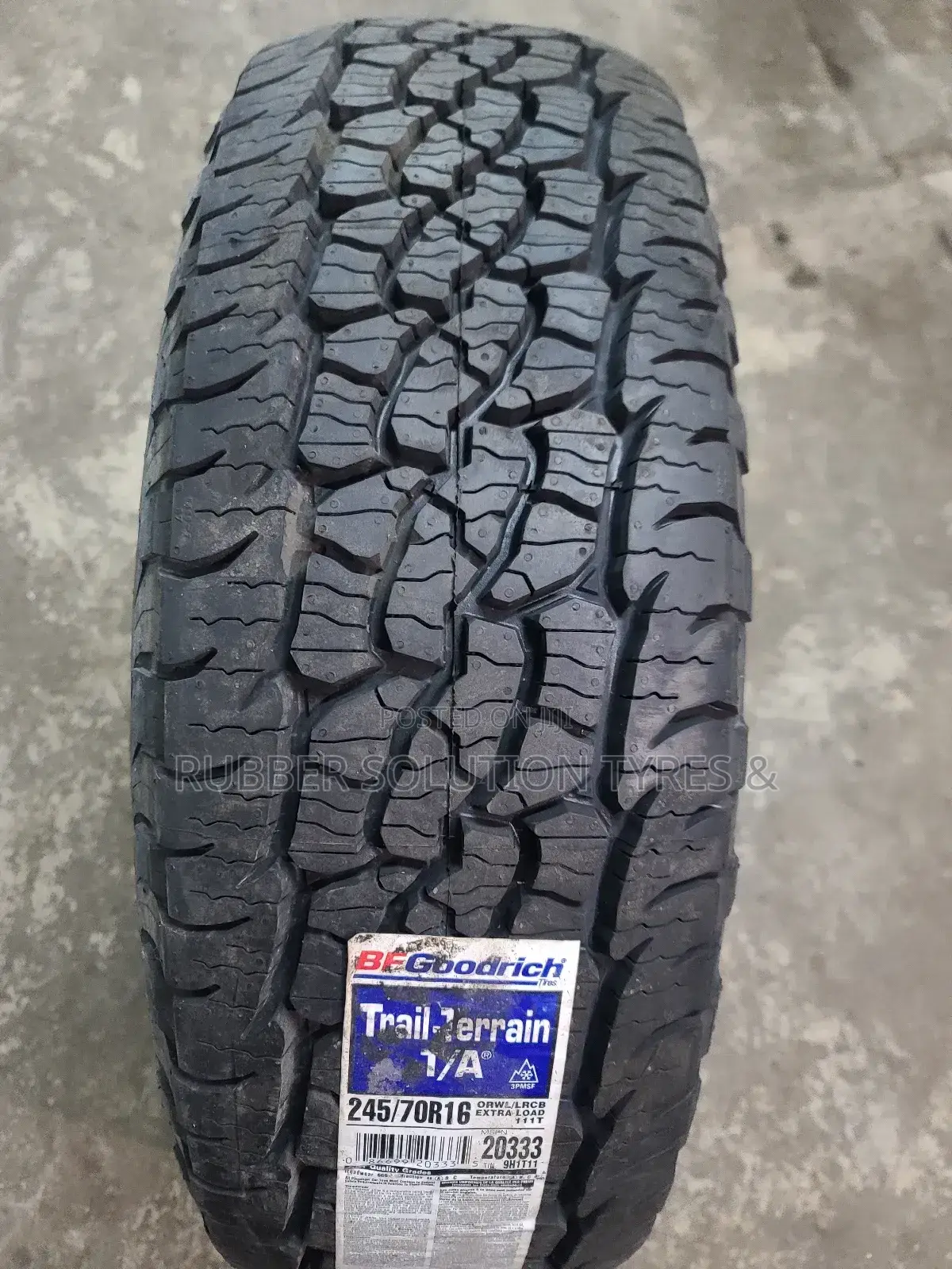 245/70r16 Bf-goodrich Trail-terrain A/T