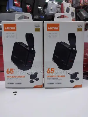 Ldnio Q2618 Gan 65w Universal All-in-One Travel Adapter