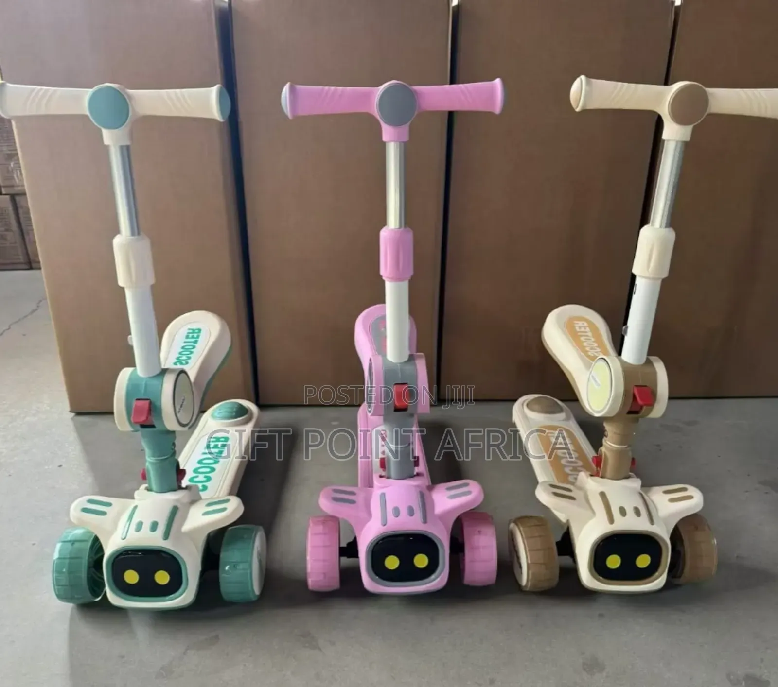2 In 1 Scooter With Music For Kids