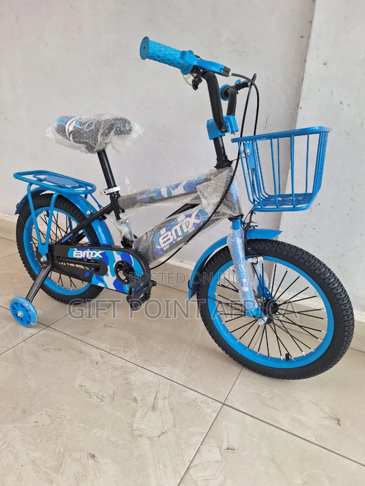 Bike Size 16 With Protective Helmet For Kids