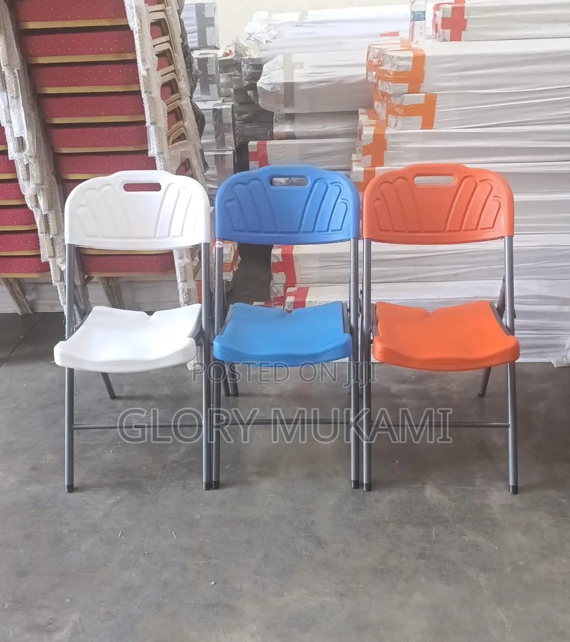 Foldable Chairs Colored