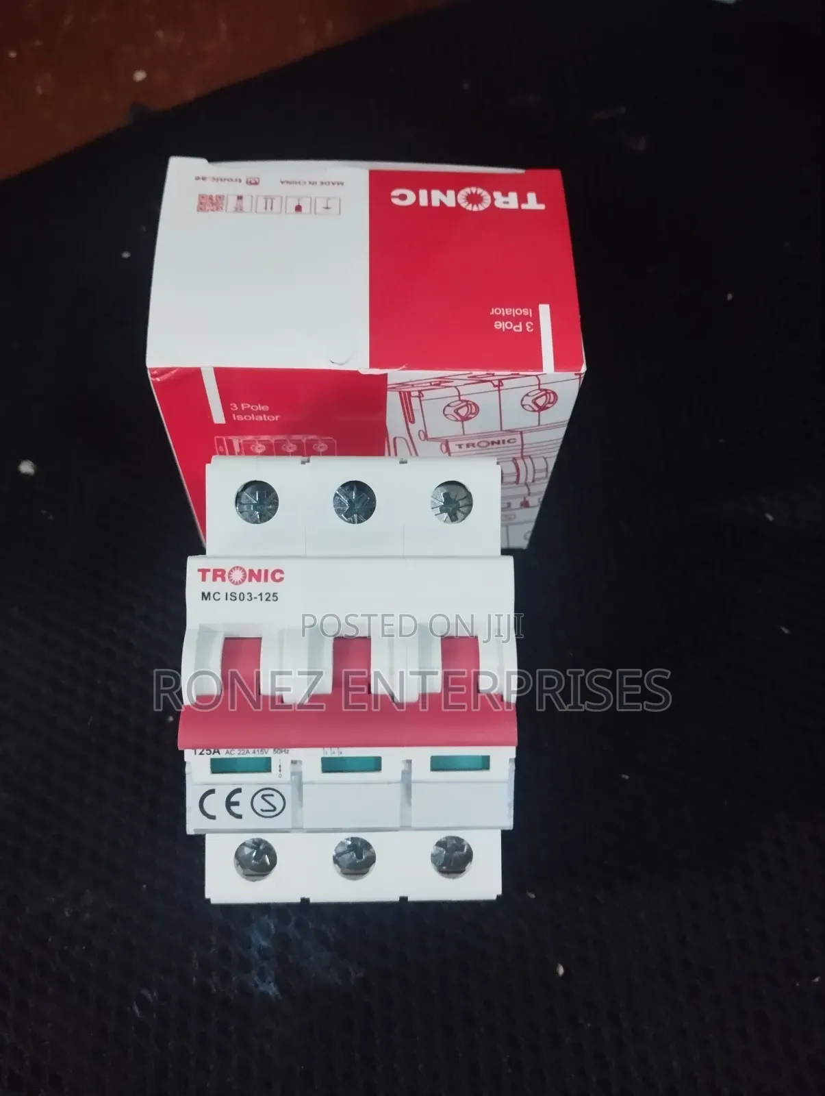 Triple Pole 125 Amps Tronic