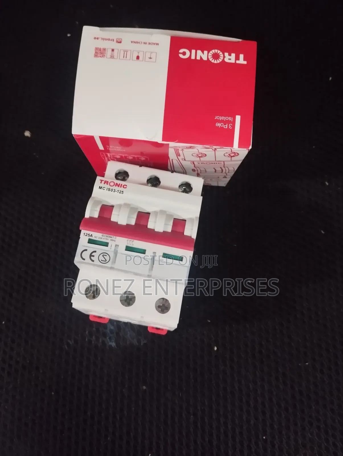 Triple Pole 125 Amps Tronic