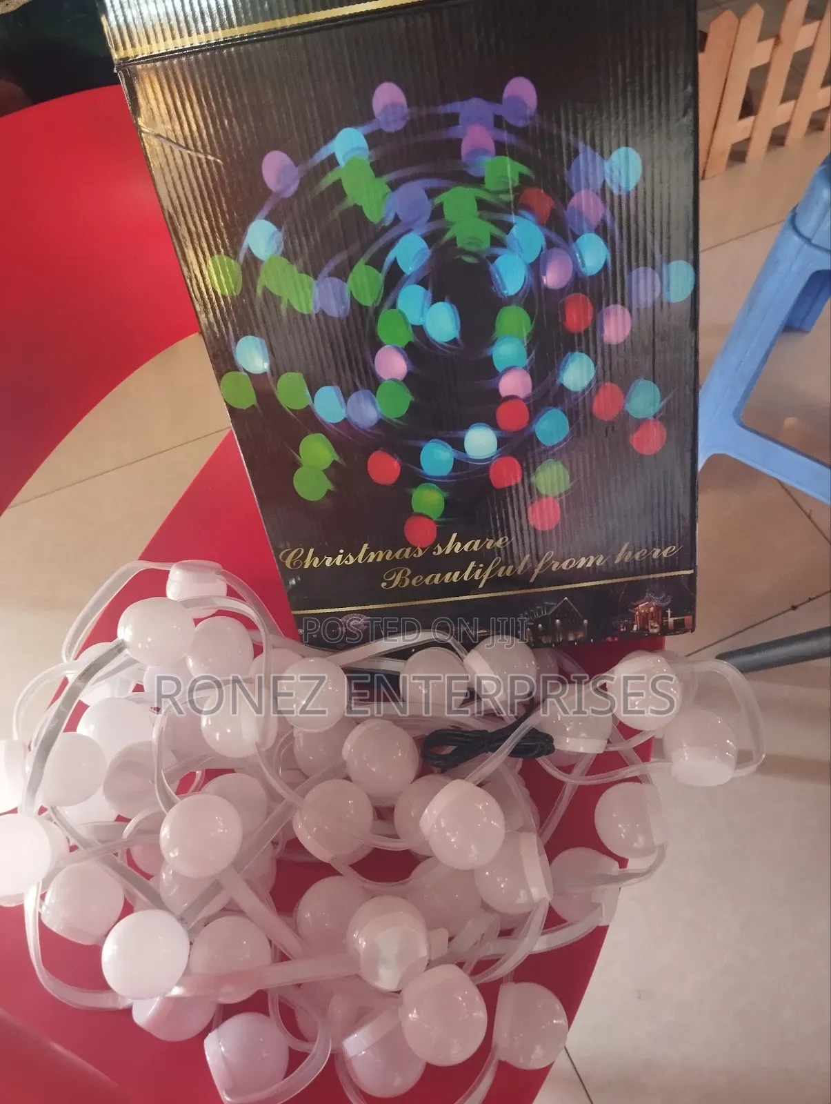 Led String Lights 10 Meters Coloured