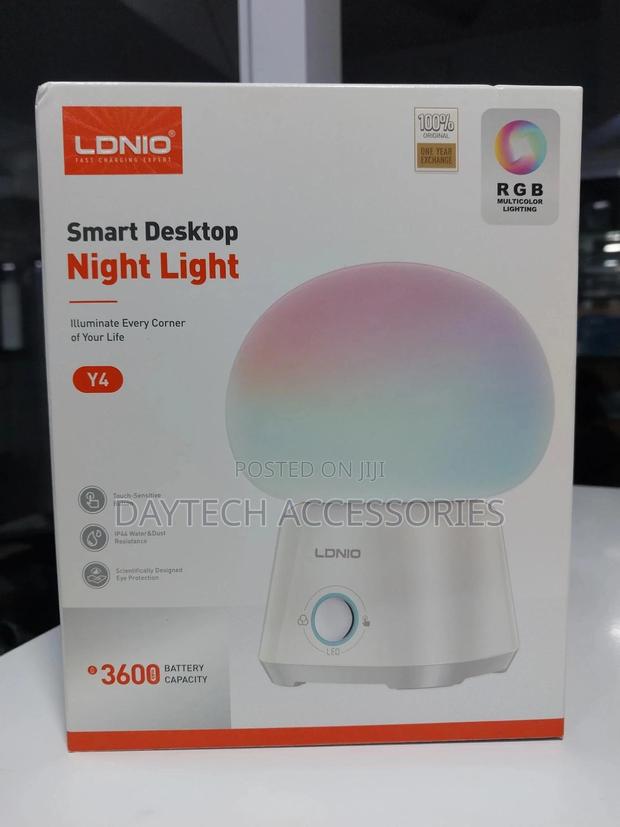 Ldnio 3600mah Smart Night Light, Control at Your Fingertips. Y4 - thumbnail 2
