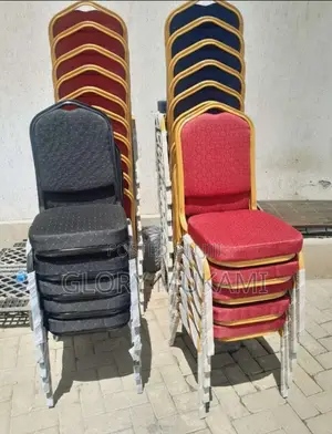 Red Black Imported Conference Chairs