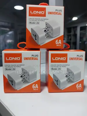 Ldnio Z4 Universal Plug Adapter Abs Vo With Uk/Eu/Us/Au