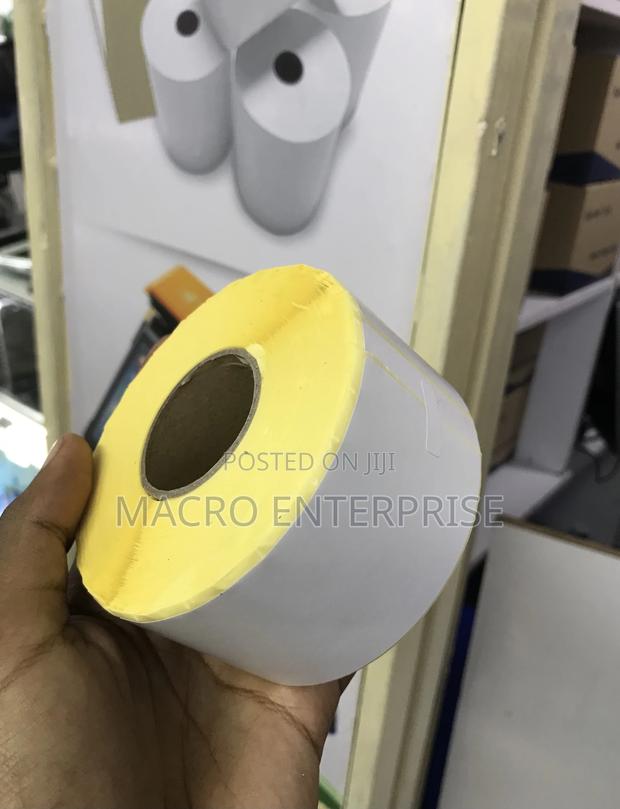 50mm X 100mm Barcode Label Stickers Roll – 500 Adhesive Pieces
