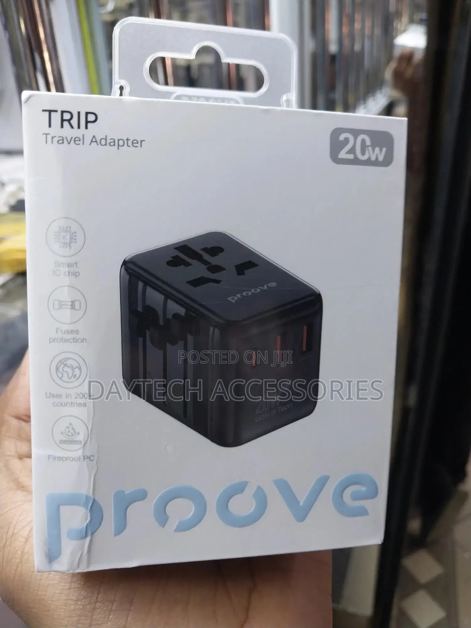 Proove Trip Travel Adapter 20w Universal Travel Plug.