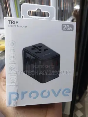 Proove Trip Travel Adapter 20w Universal Travel Plug.