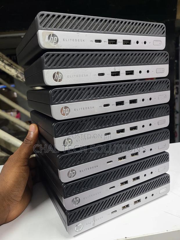 Desktop Computer HP EliteDesk 800 8GB Intel Core i7 SSD 256GB - main view