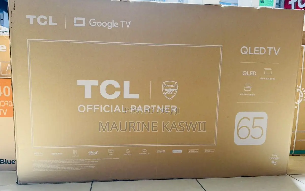TCL 65” Inch Qled P7k Google Tv Uhd