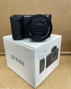 Sony Zv-E10 Ii Mirrorless Camera With 16-50mm Lens (Black)