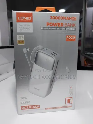 Ldnio 22.5w 30000mah Powerbank (Pq30)