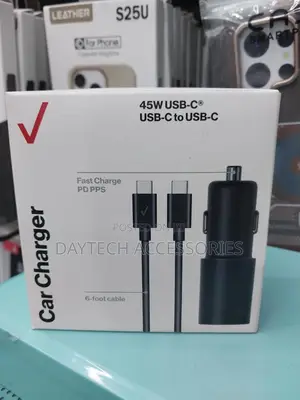 Verizon 45w Usb-C Car Charger Adapter.