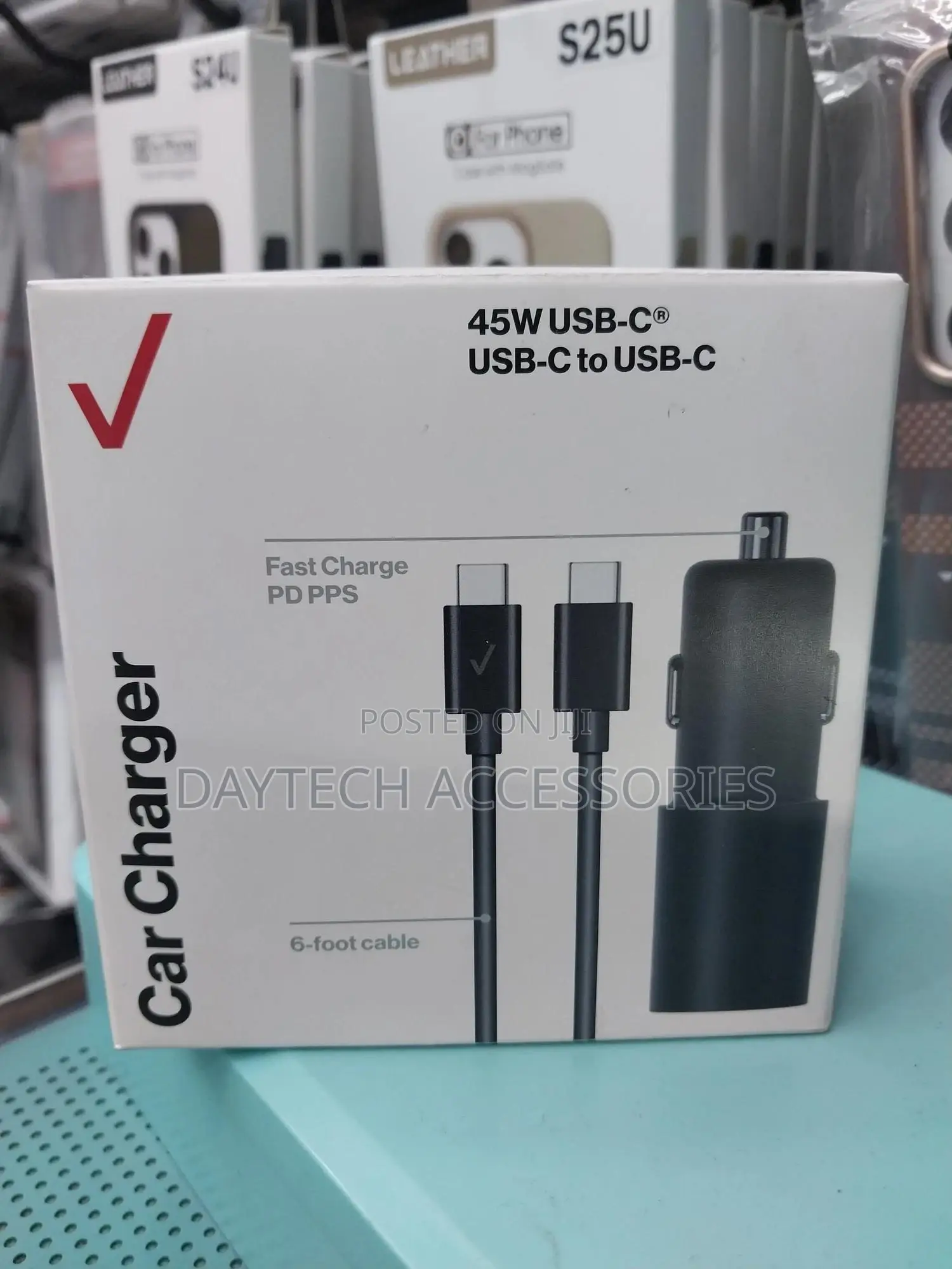 Verizon 45w Usb-C Car Charger Adapter.