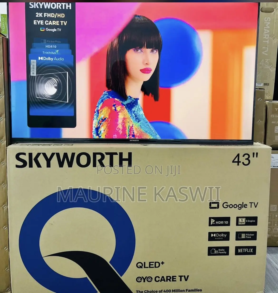 Skyworth Qled 43” Inch -2025