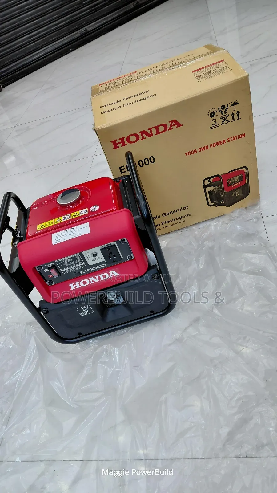 Portable Honda 1.2kva 4 Stroke Generator