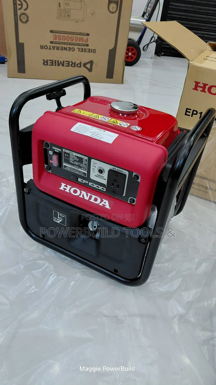 Ep 1000 Honda Silent 1.1kw/1.2kva Petrol Generator