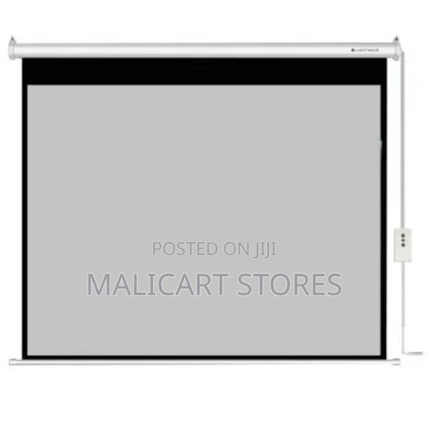 Lightwave Electric Projector Screen 300cm X 300cm