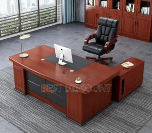 Director Mahogany Office Table 1.6m