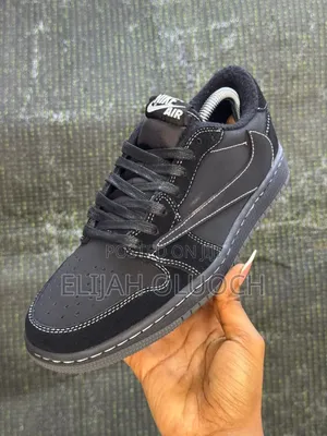 Travis Scott  Air Jordan 1 Low 
*“Black Phantom* ”