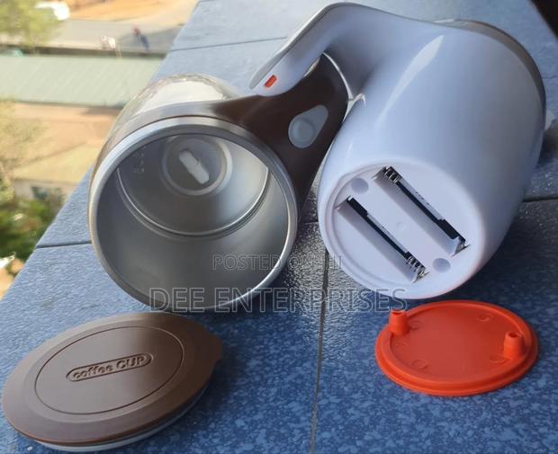 Aaa Battery Powered 380ml Stainless Steel Magnetic Stirring Cup - thumbnail 2