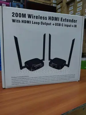 Wireless Hdmi Video Transmitter and Receiver Kit 200m