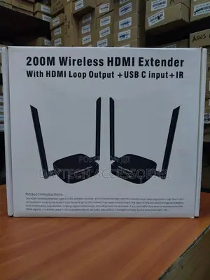 Wireless Hdmi Video Transmitter and Receiver Kit 200m