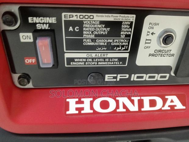 Best Ep1000 Honda 850w Gasoline Generator - thumbnail 6