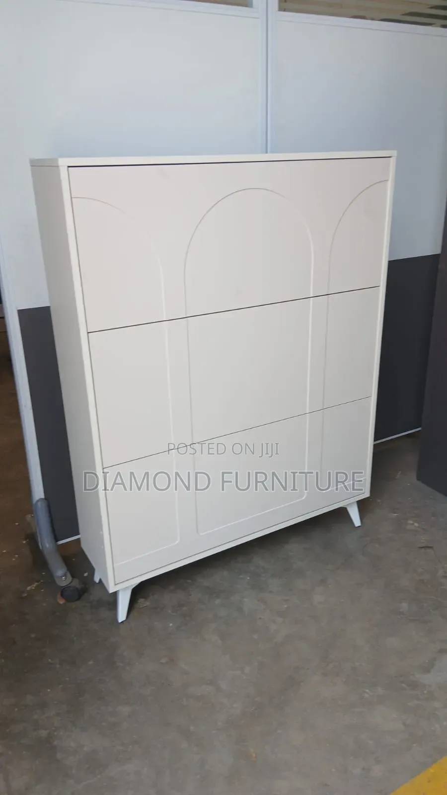 Modern Bucket Flip Shoe Rack Spacious Stylish Shoe Storage Cabinet
