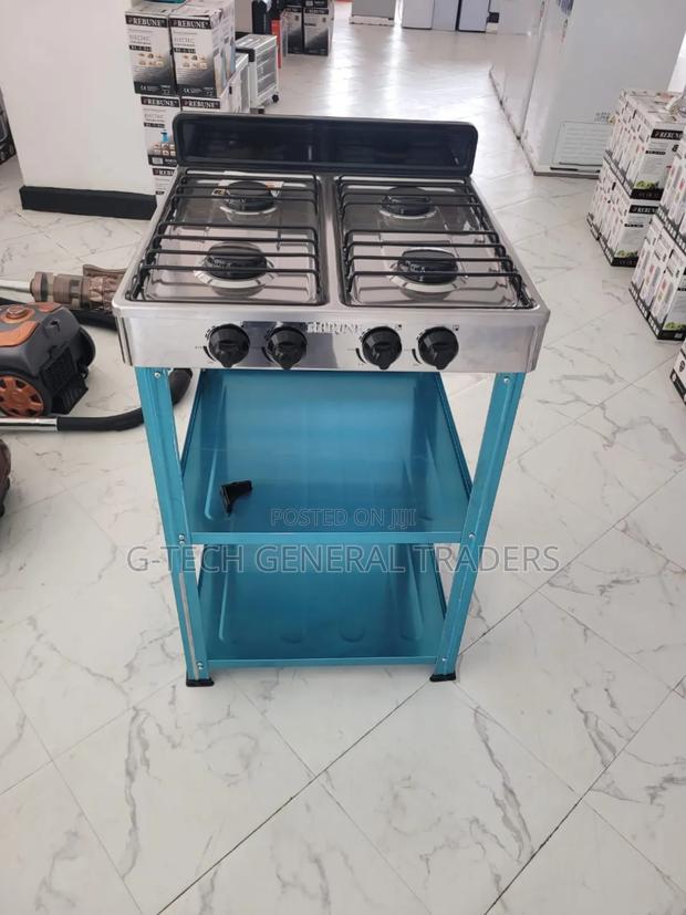 Rebune 4gas 50*55 Gas Stove With Storage Shelves