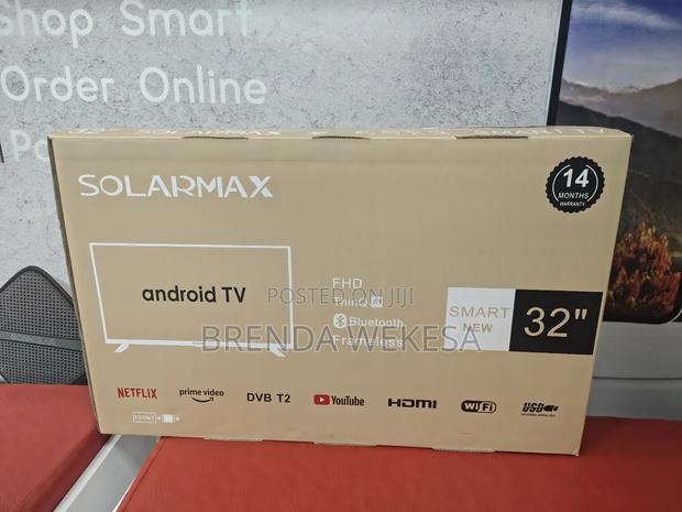 Solarmax 32 Inch Smart Tv With Bluetooth Enabled - main view