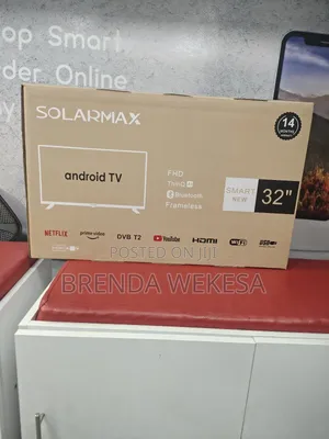 Solarmax 32 Inch Smart Tv With Bluetooth Enabled