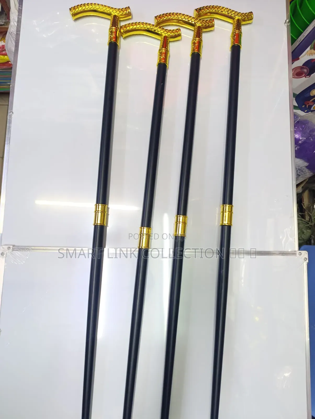 🟢 Fancy Designed Walking Sticks.