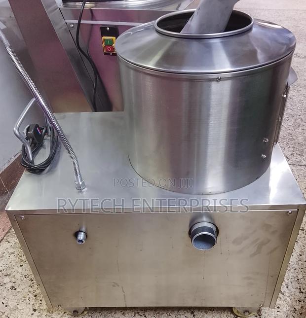 Commercial Electric Potatoe Peeler Machine - main view