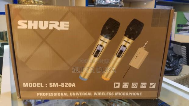 Shure Sm-820a Professional Universal Wireless Microphone. - main view