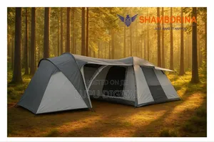 6-10 Persons 3 in 1 Family Camping Tent. 2 Bedrooms and 1 Sitting Room