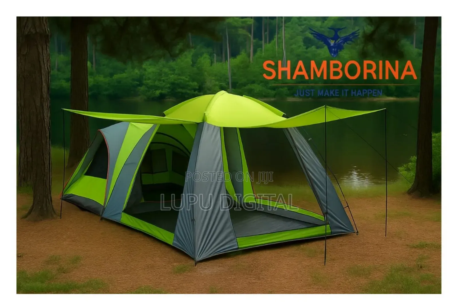 2 in 1 Family Tent 10-12 Persons