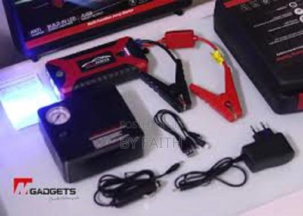 Portable Car Jump Starter Kit – Multi-Function Power Bank –Dv - main view