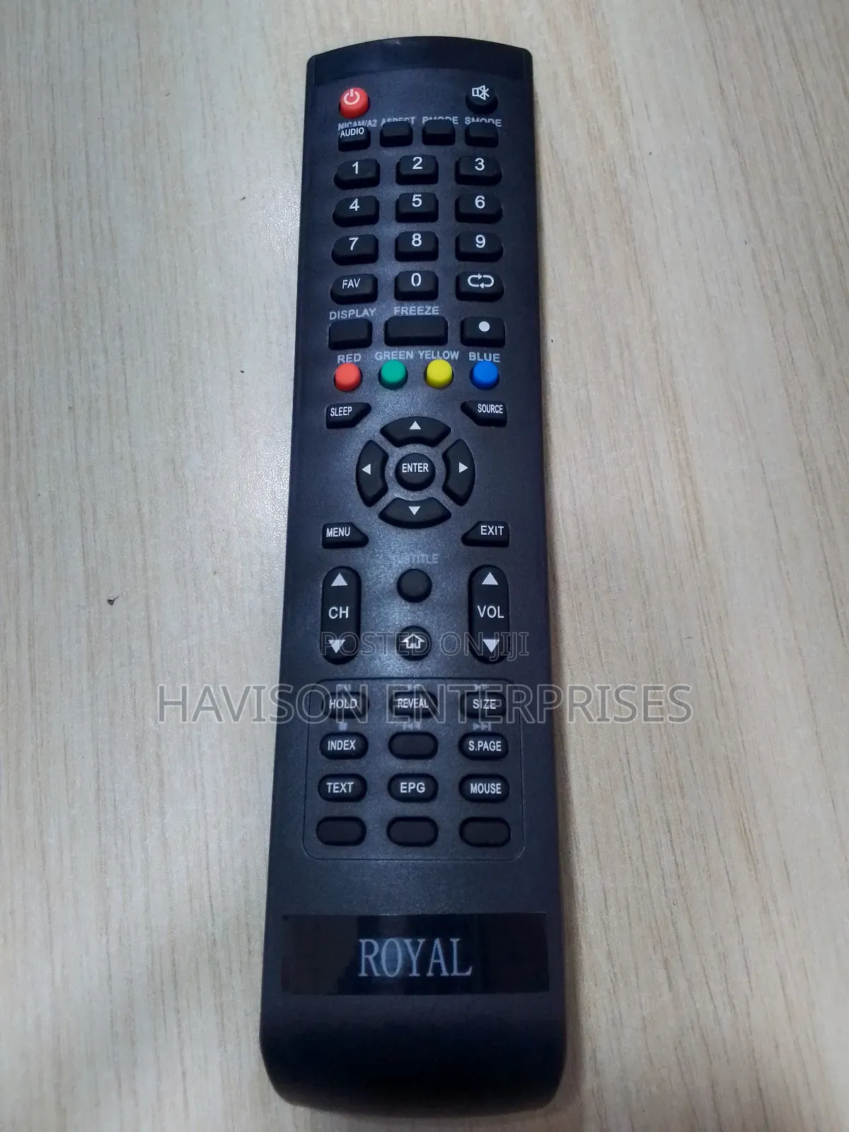 Universal Royal Tv Remote