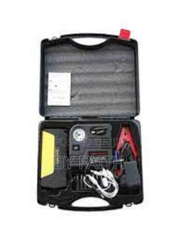 High-Power Multi-Function Jump Starter Kit–Power Bank, Air Compressor, - main view