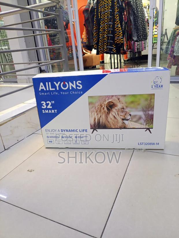 Ailyons 32 Inch Hd Smart Led Tv – DVB-T2, Hdmi, Usb, Wi-Fi Enabled