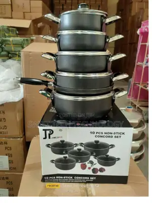 Jp Cookware Non Stick Black Ser