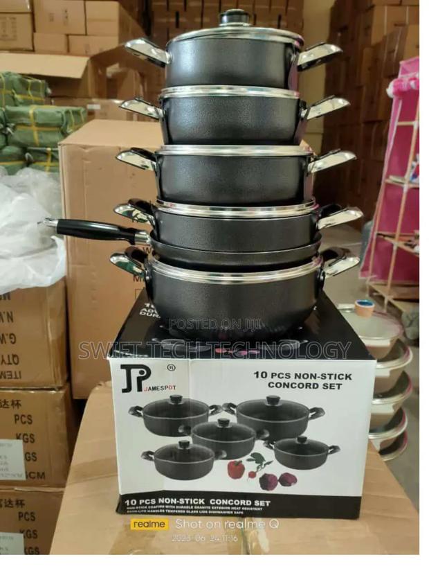 Jp Cookware Non Stick Black Ser